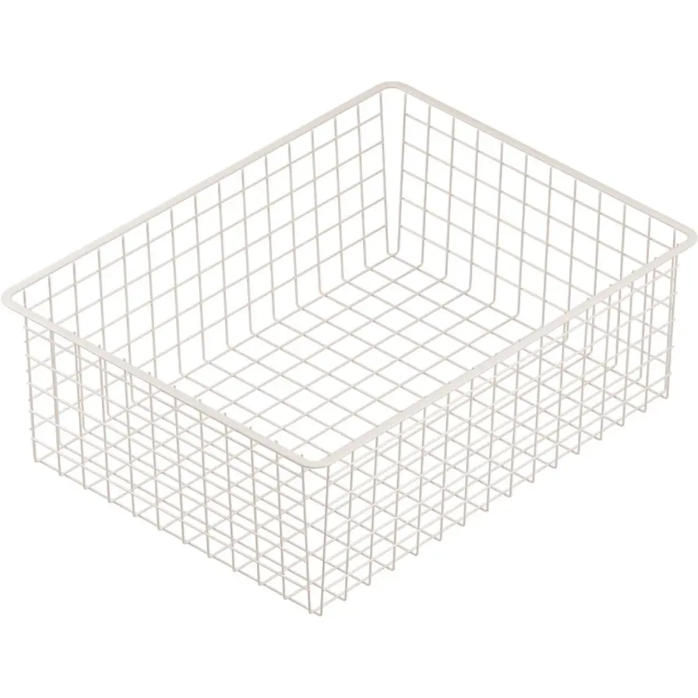 LARVIJ Корзина для стеллажа бежевая 55.5x41x18.5 см 84804131 STLM-0055424 - Вид №1