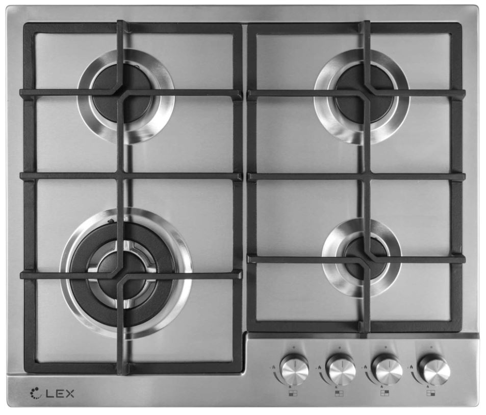 1031355 Газовая варочная поверхность LEX GVS 640 IX STDN-0151591