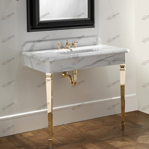 Консоль под раковину со столешницей из мрамора DEEPOQUEMCAOT Devon Devon EPOQUE CONSOLE Devon&Devon