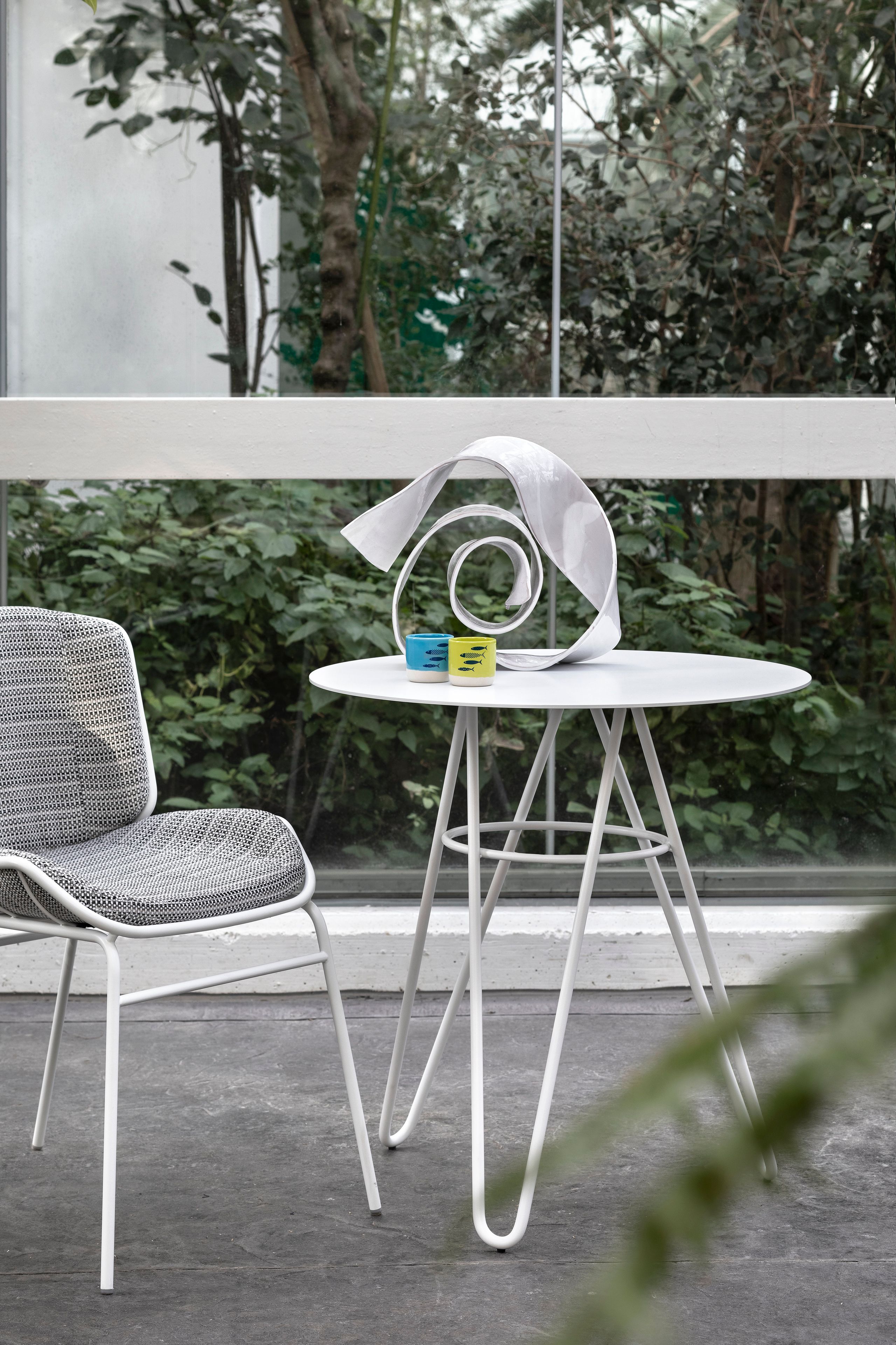 Мягкий стул из ткани TrabA' Кожа ARCH-00018615 - Вид №4