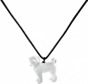 10607769 Meissen Подвеска 3,5см "Мопс" Фарфор