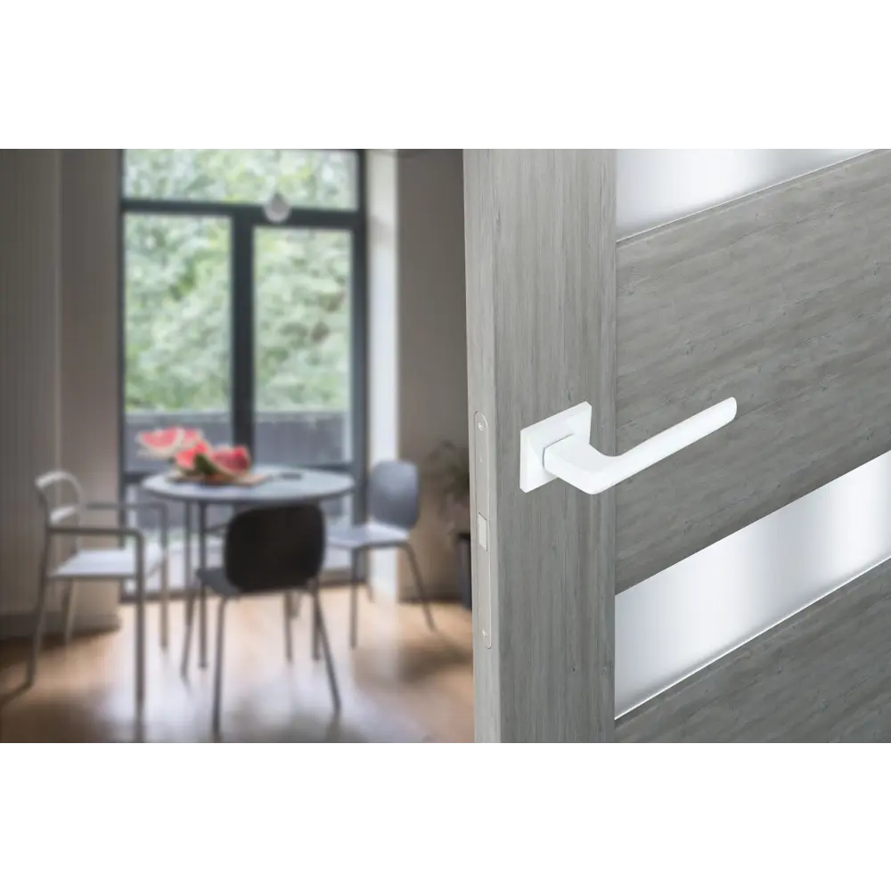 Дверные ручки EDSON EDS-183H-Q2 белые для межкомнатных дверей 85170510 STLM-0059406 - Вид №7