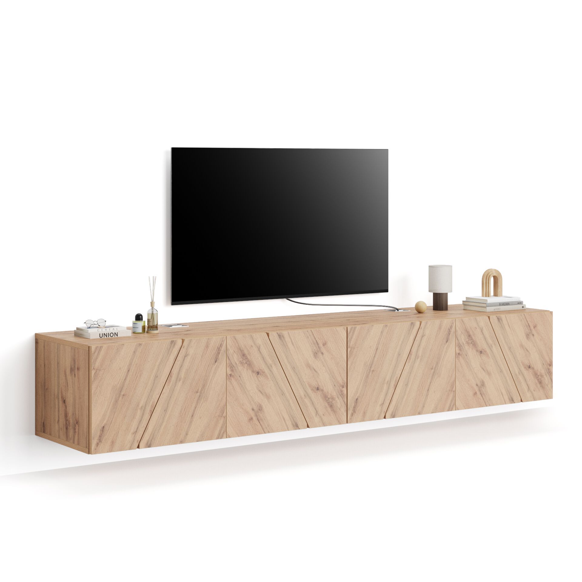 Модульная стена установила оборудованную стену в меламинированном Mobili Fiver EMMA ARCH-00091039 - Вид №74