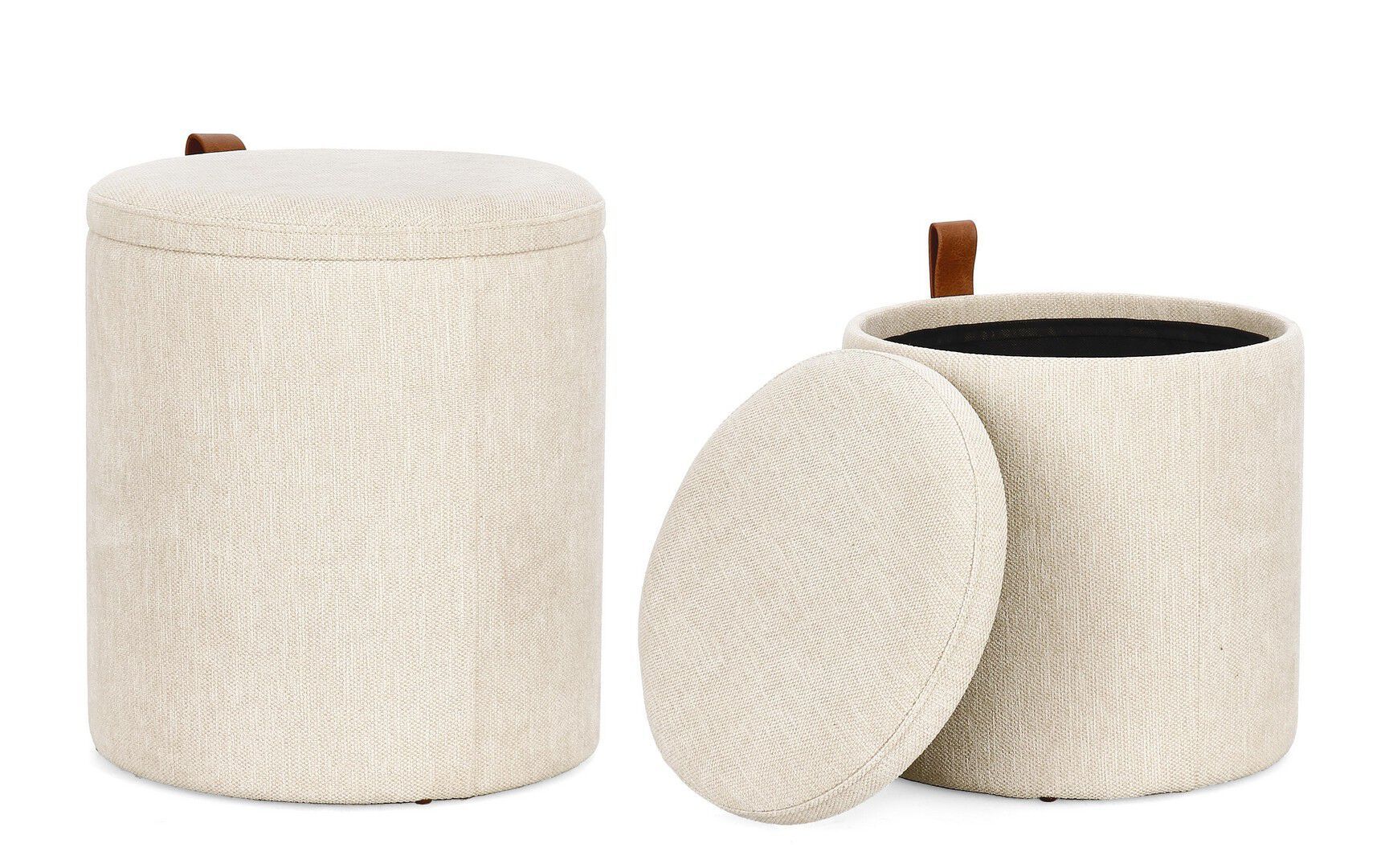 Набор из двух пуфов тканевые контейнеры BIZZOTTO KATIA ARCH-00077103 - Вид №8