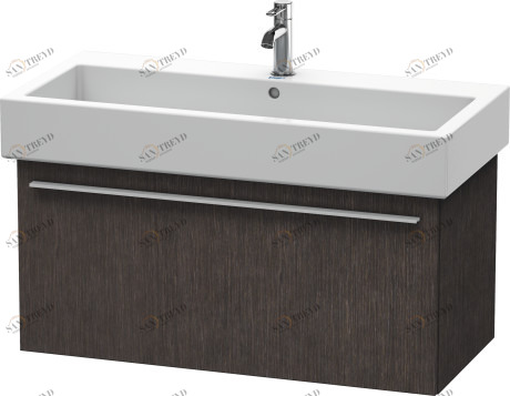 XL604507272 Тумбочка подвесная X-Large #XL6045 750 x 443 мм Дуб брашированный, натуральный шпон Duravit