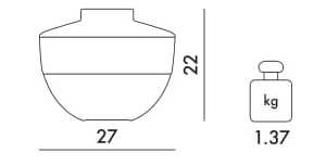 Центральная часть / ВАЗа из ПММА Kartell SHIBUYA ARCH-00151168 - Вид №17