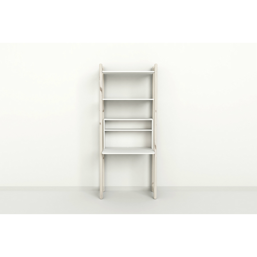 Гарнитур Maxi D, 1 полка и 1 ящик-органайзер, белый, искусственно состаренный Flexa 812671190 - Вид №1