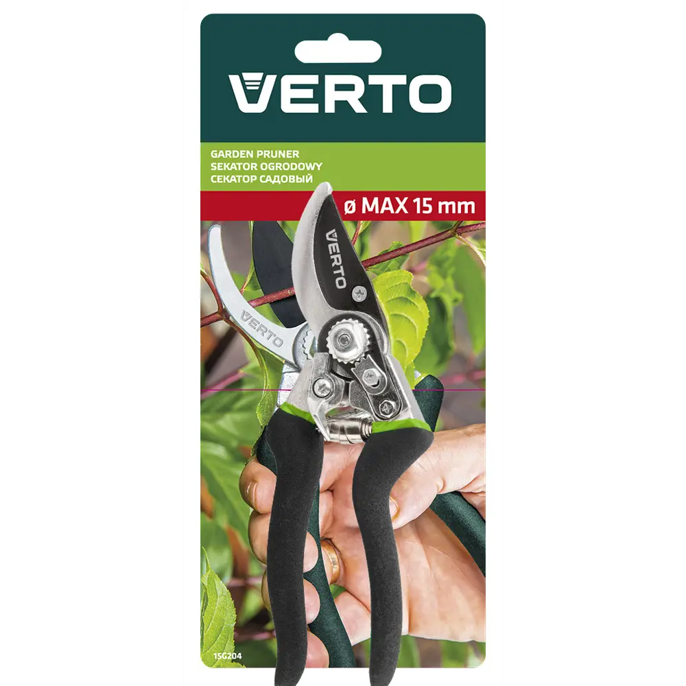 Секатор садовый Verto универсальный ø15 мм STLM-2171219 - Вид №2