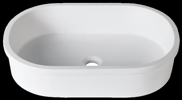 Накладная раковина под столешницу  овальная KRION 3-WAY sun-id-1456428 - Вид №1