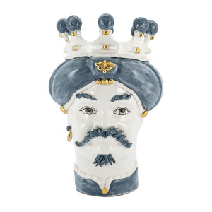 200843-GG ABHIKA ВАЗА MORO MAN MEDIUM NEW GREY/GOLD