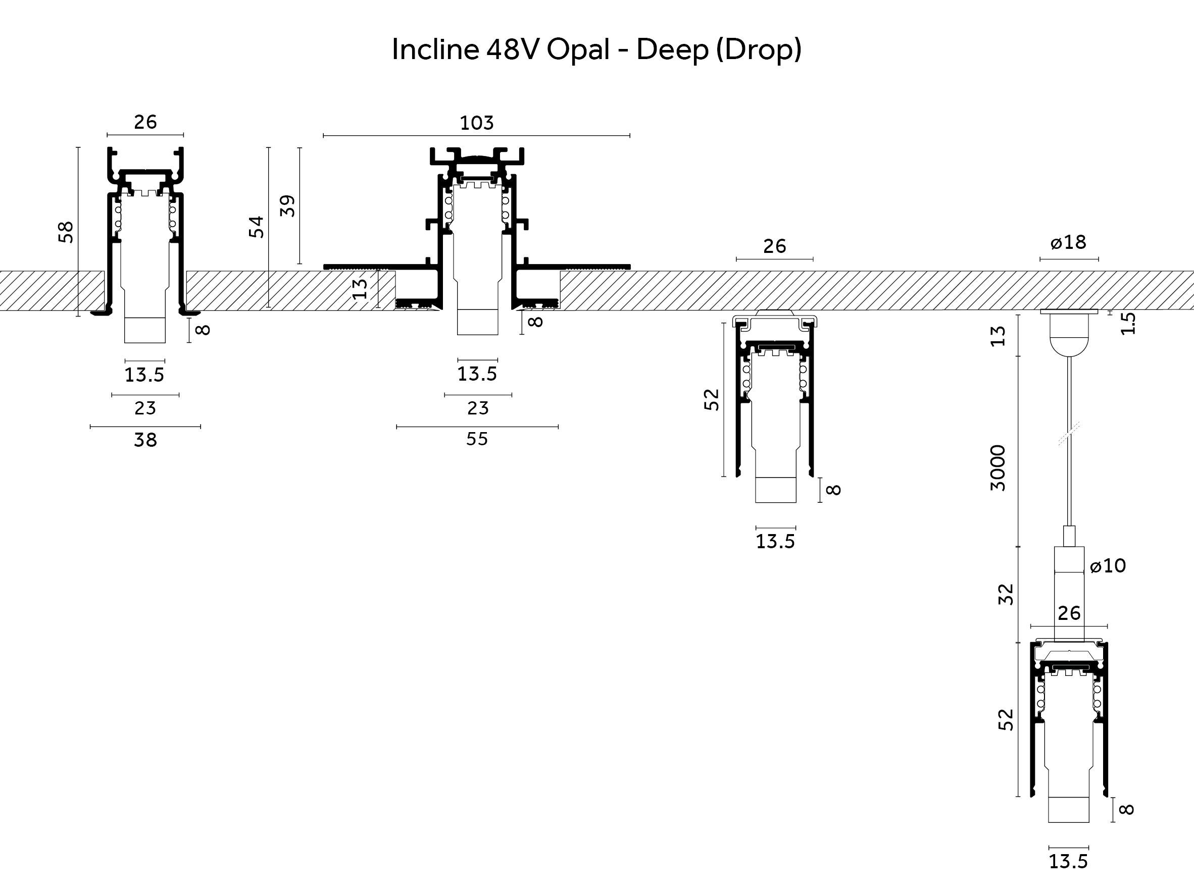 Алюминиевое светодиодное освещение Reggiani 48 V System ARCH-00022731 - Вид №7