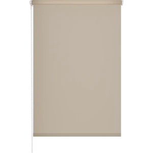 Штора рулонная блэкаут Midnight 50x175 см бежевая