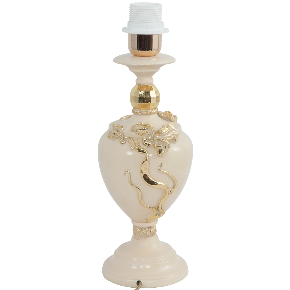 32139,34057 Настольная лампа Флер де Лис Айвори Тюссо Амарант BOGACHO 4627174555097, 4627138151082 - Вид №4