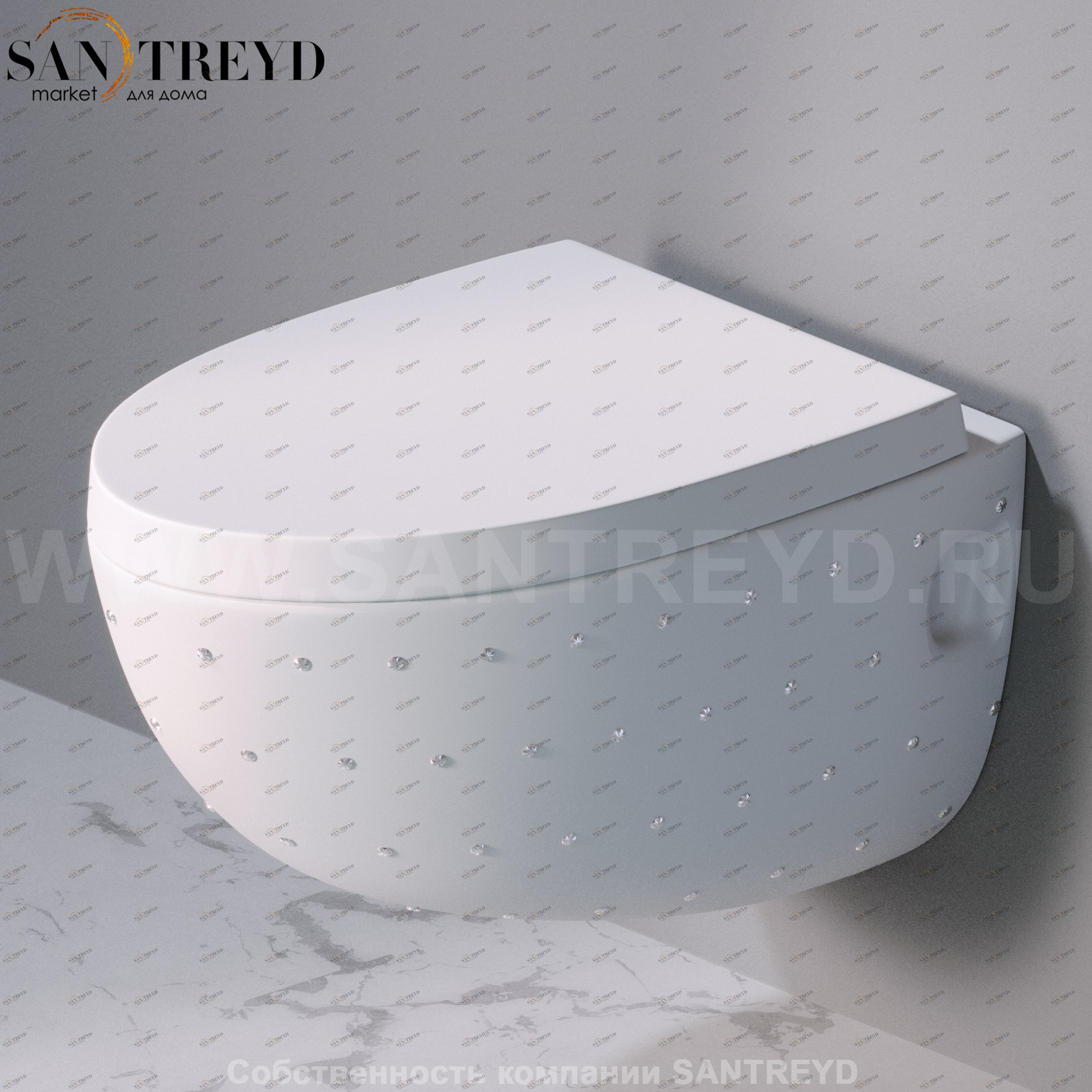 S511101SW Подвесной унитаз настенный Белый A. e T. Italia OVAL Италия AeT ITALIA