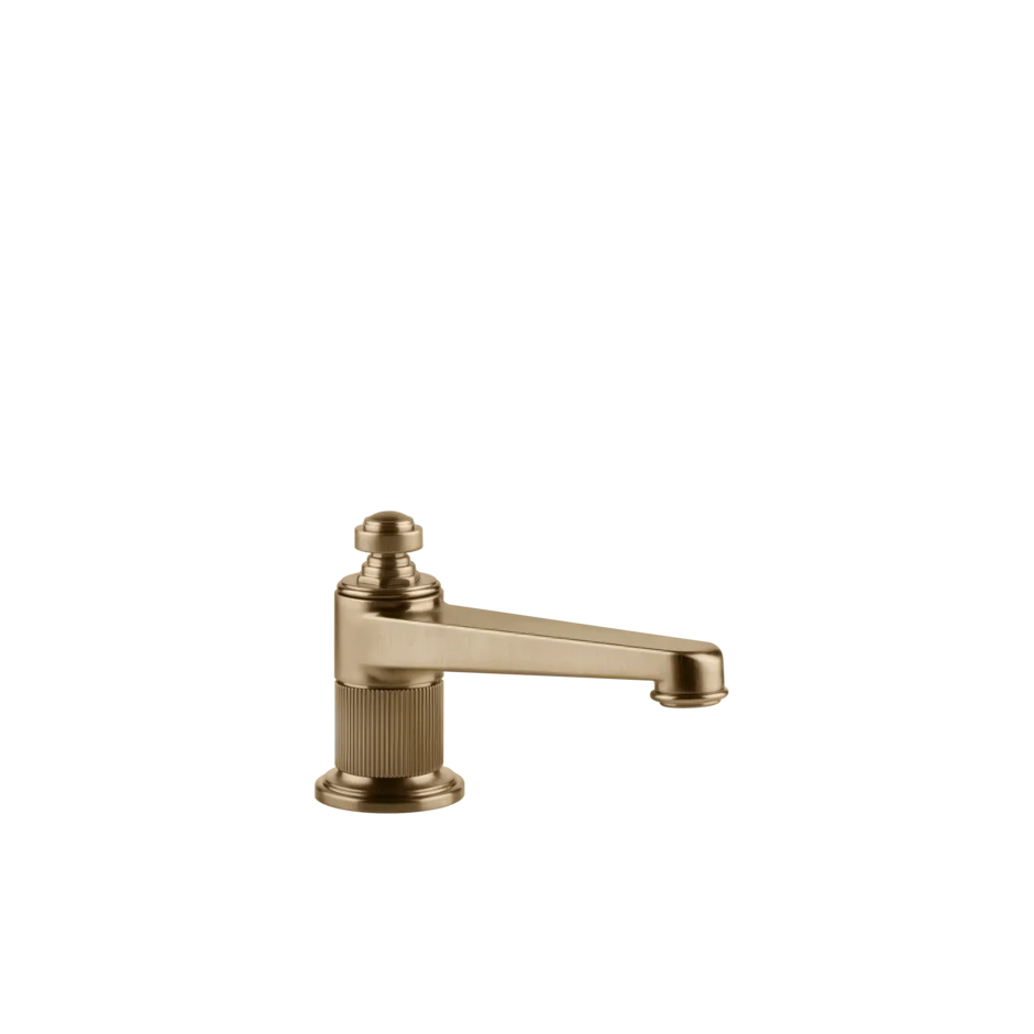 Носик для умывальника 65021 726 Gessi Venti20 ТЕПЛАЯ БРОНЗА BR. PVD 65021726