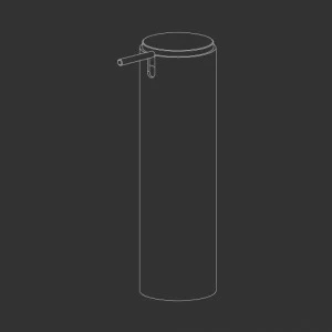 Дозатор жидкого мыла  DOS10 CEADESIGN