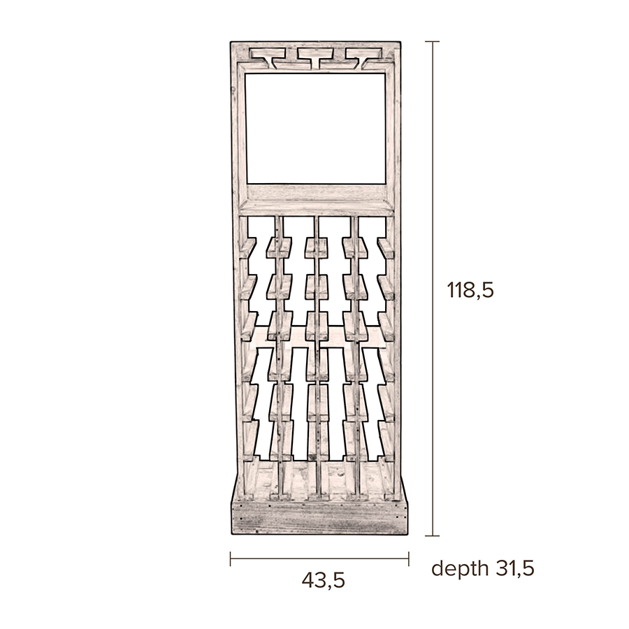 Шкаф винный Claude Dutchbone 4100025 - Вид №7