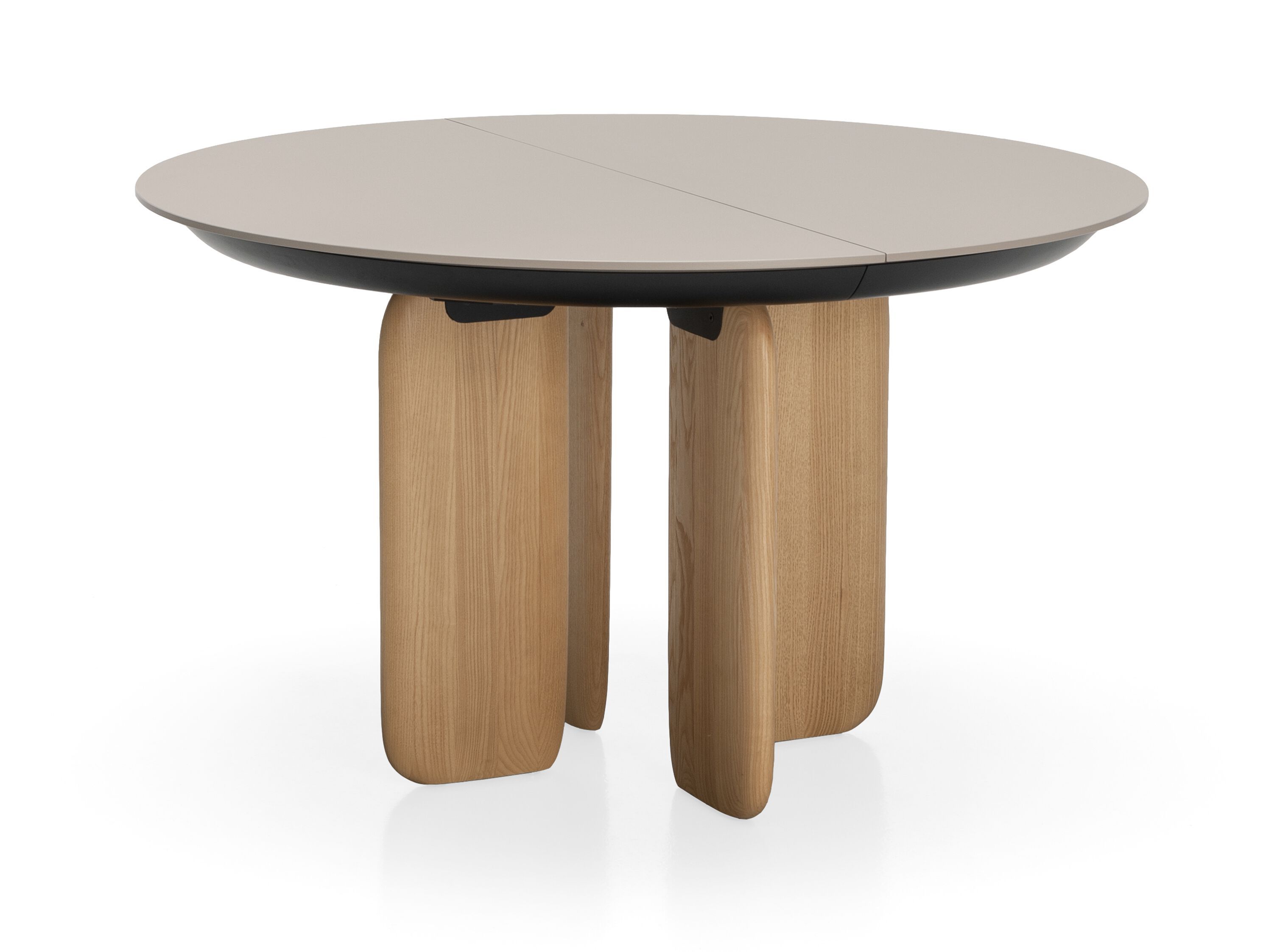 Круглый выдвижной стол из МДФ Kristalia лопата ARCH-00001099 - Вид №2