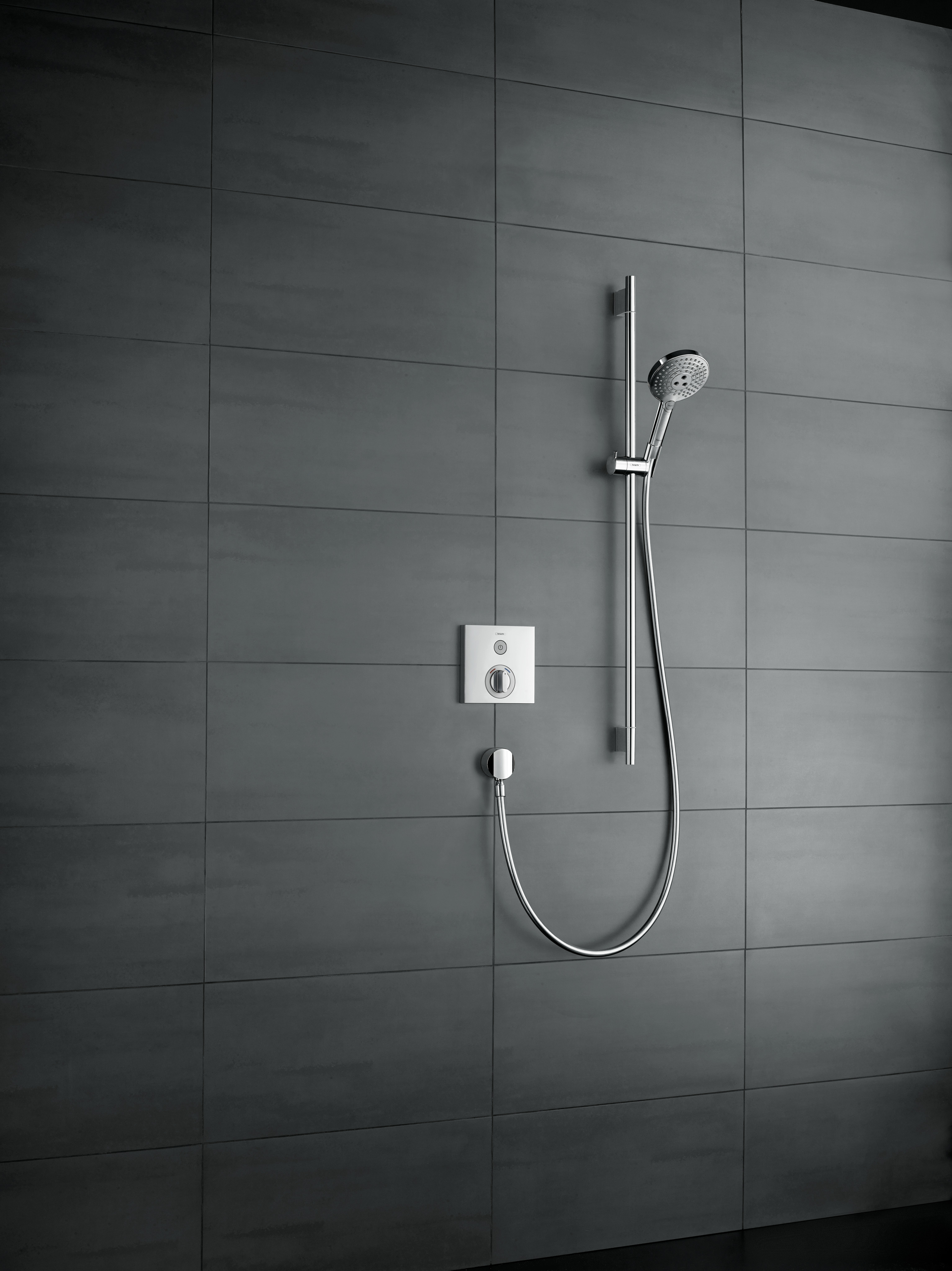 26633400 Raindance Select S Душевой набор 120 3jet EcoSmart 9 л / мин со штангой 90 см и мыльницей Hansgrohe  - Вид №3