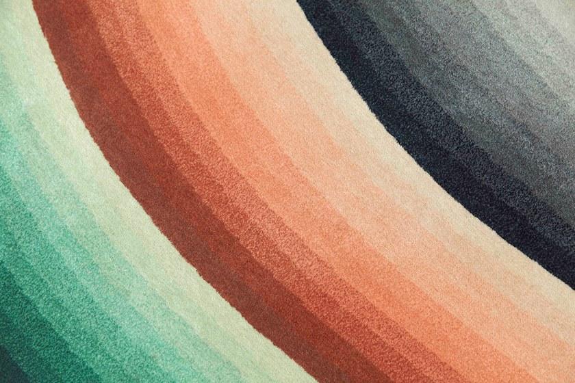 GAN Ковер ручной работы из шерсти Round mirage sun-id-1379925 - Вид №2