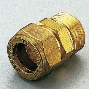 Муфта обжим-Н TIEMME с повышенной устойчивостью к вымыванию цинка 10х1/2"