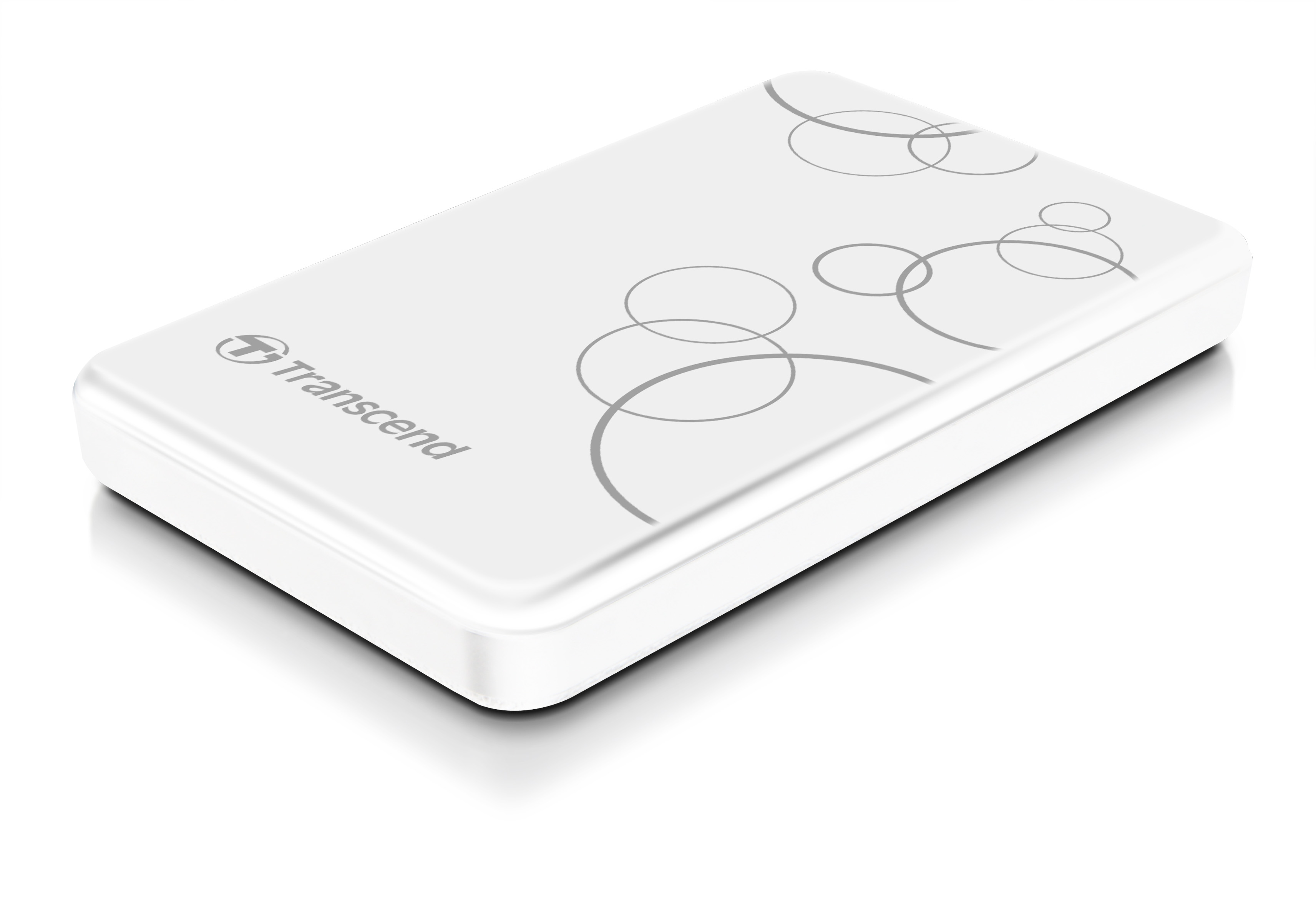 TS1TSJ25A3W usb3.0 1tb storejet 2.5" a series white (with one touch backup) Transcend Santreyd  - Вид №3