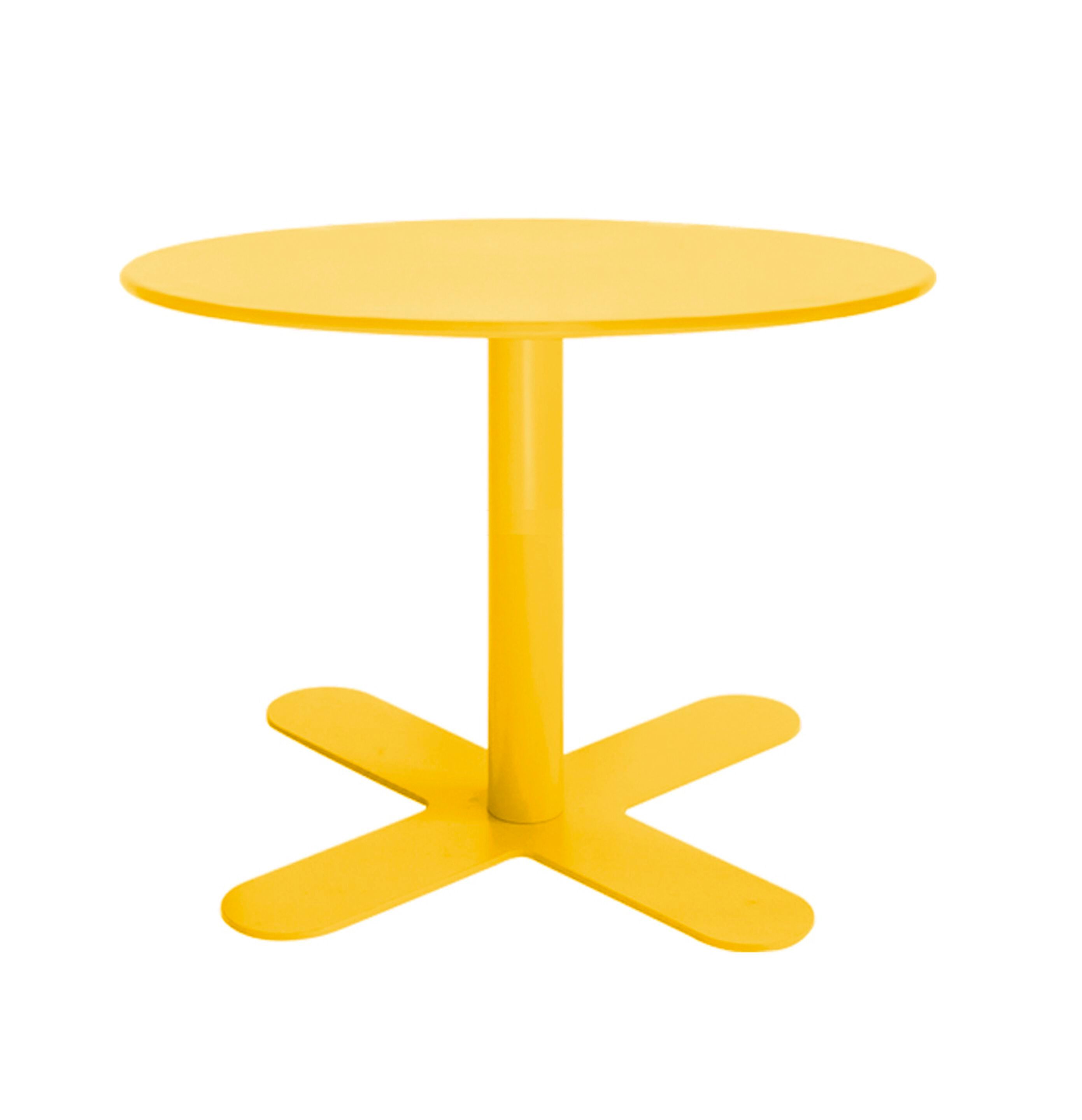 Круглый садовый столик из оцинкованной стали iSimar Антиб ARCH-00125726 - Вид №5