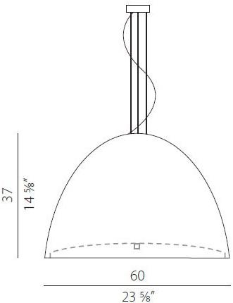 PANZERI Светодиодный подвесной светильник из алюминия Willy sun-id-1396540 - Вид №5