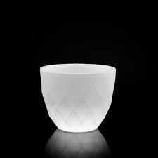 073065 Кашпо Nano матовое LED 15см Vondom Vases