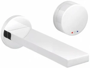 rvb Смеситель для умывальника настенный на 2 отверстия Tune 4696.--.52