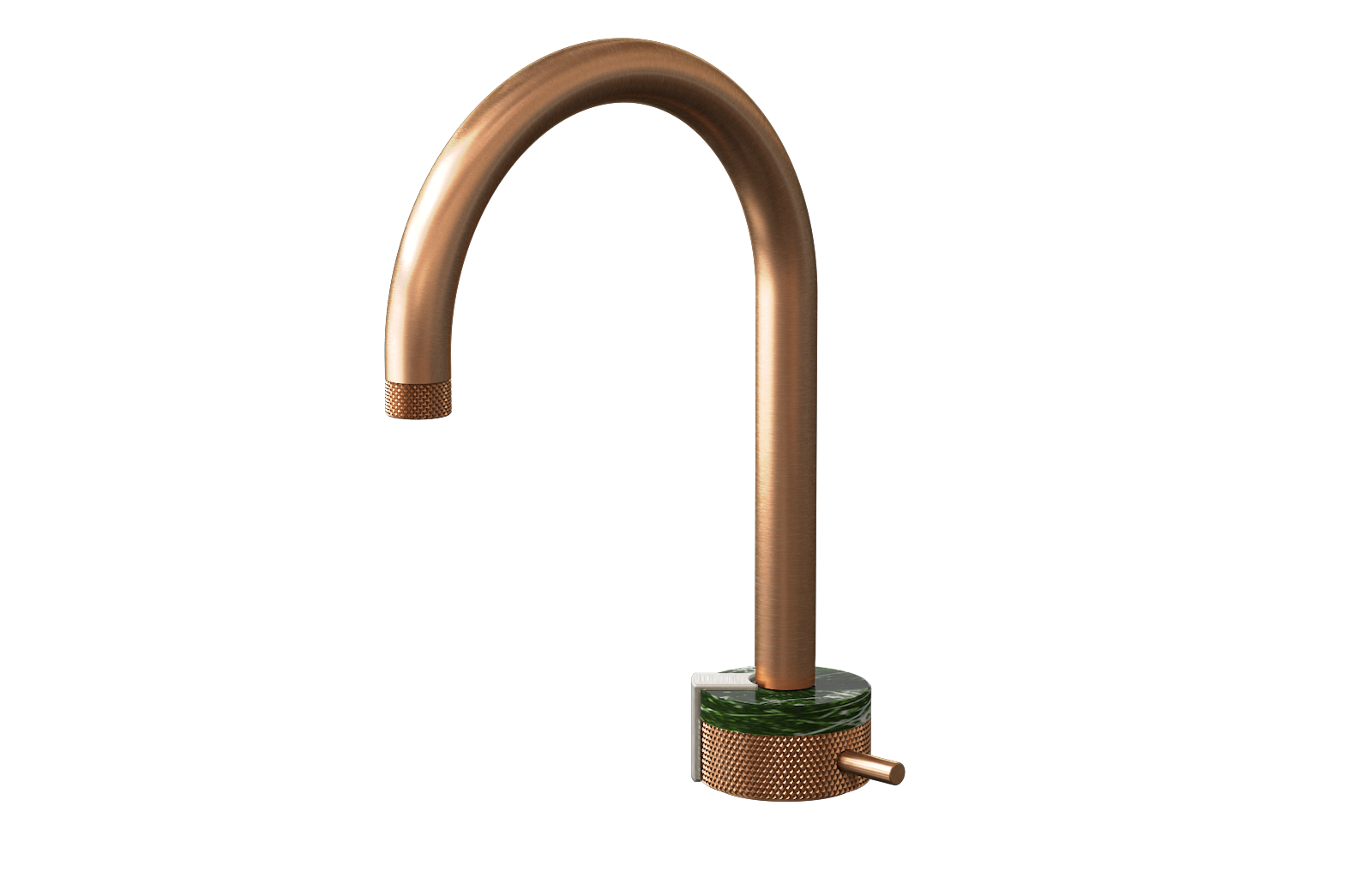 E-11502-R2MG-L2SN-BRG Однорычажный прогрессивный смеситель для раковины - излив 16см GRAFF MOD+