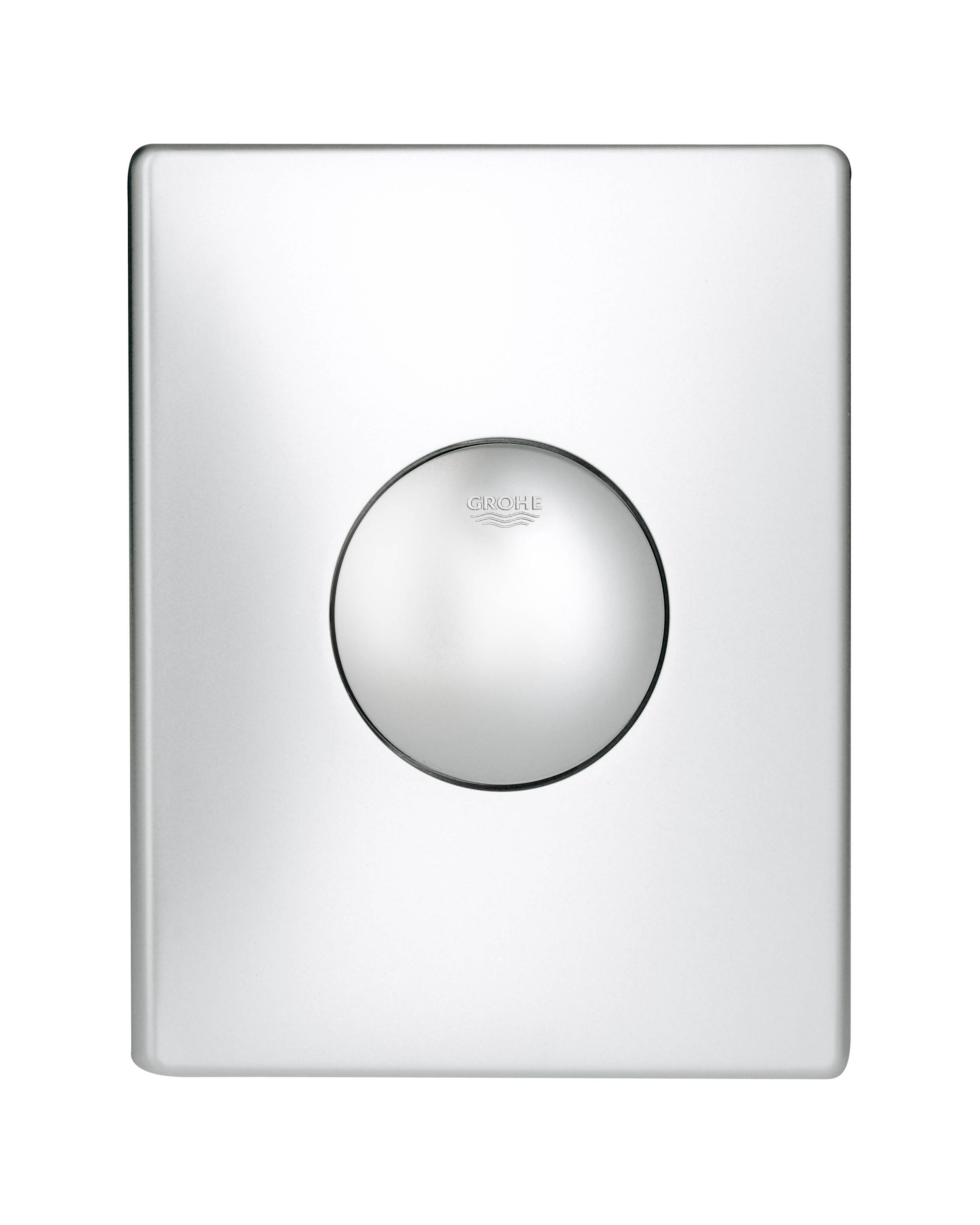 Панель смыва для унитаза GROHE Skate (1 режим смыва), матовый хром (38573P00) - Вид №3
