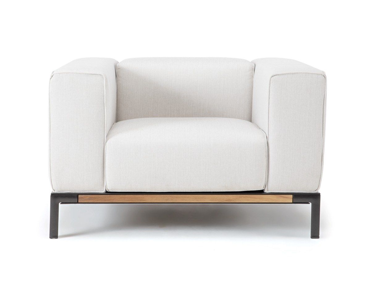 Тканевое садовое кресло с подлокотниками Ethimo Прибрежный ARCH-00069335 - Вид №2