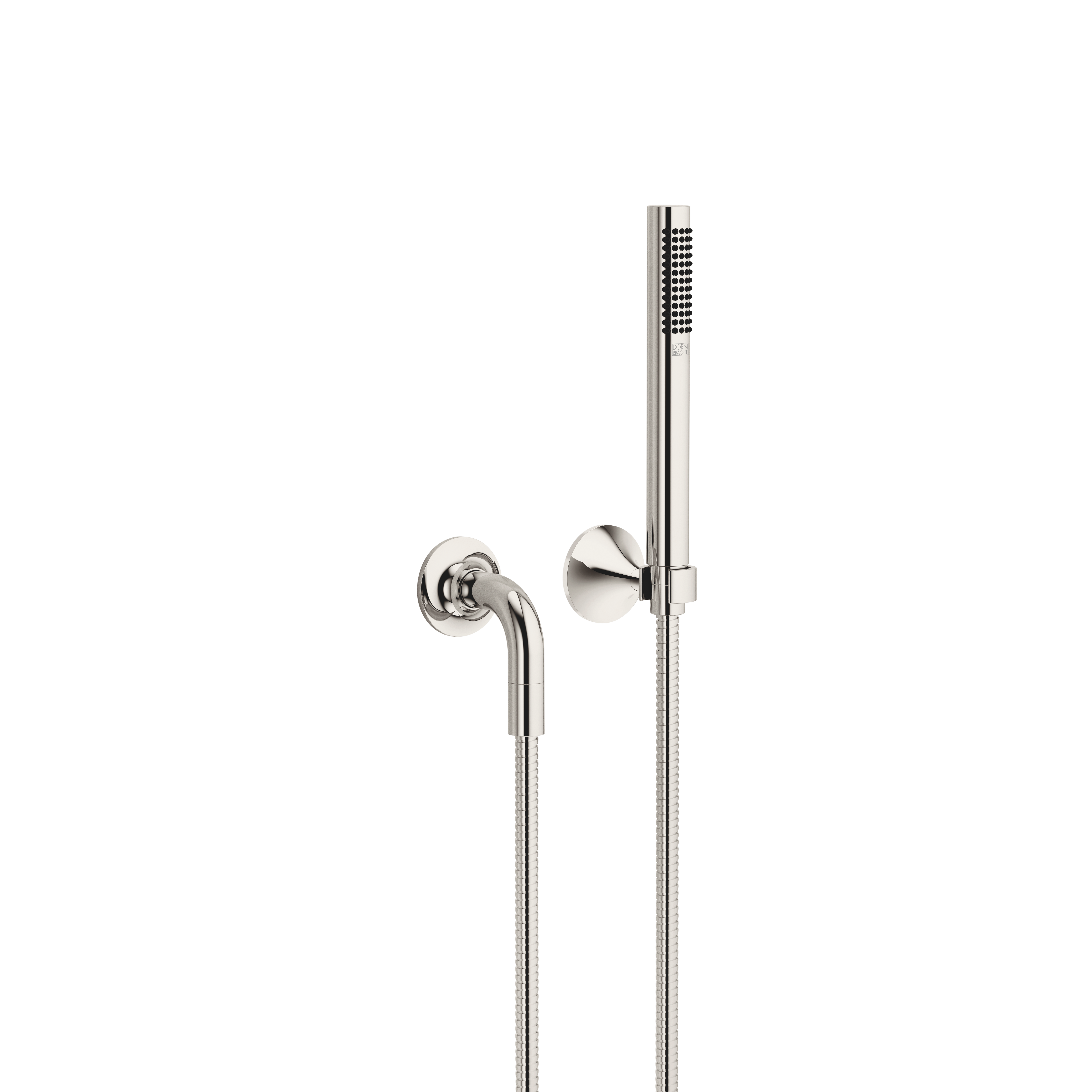 VAIA Набор для ручного душа с отдельными розетками - Platinum DornBracht 27808809-08