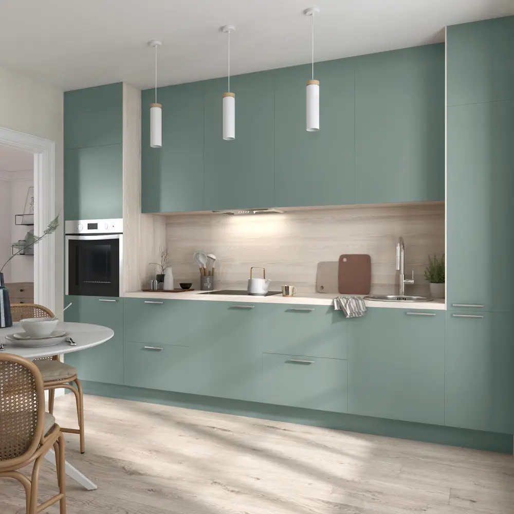 Карниз для кухни DELINIA ID София Грин - элегантное завершение гарнитура 85183219 STLM-0863171 - Вид №11