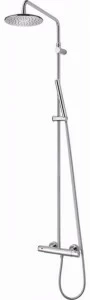 JUSTIME Настенная душевая стойка из хромированной латуни с ручным душем Chapter 6926-tf-80cp