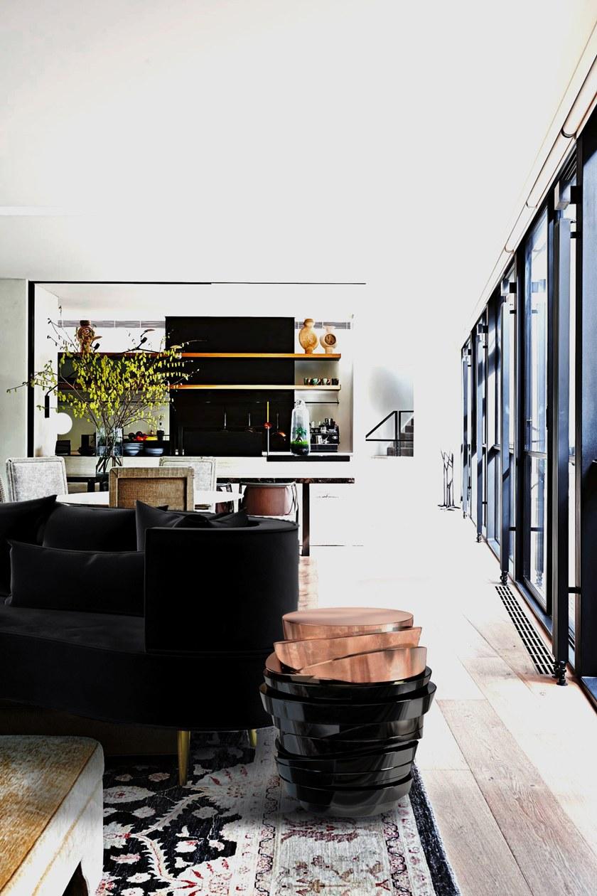 Malabar Круглый журнальный столик из лакированного дерева sun-id-1429277 - Вид №3