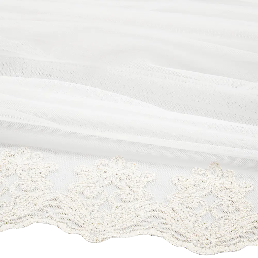 Тюль на ленте Kaleo 300x280 см цвет бежевый MIAMOZA STLM-2074601 - Вид №3