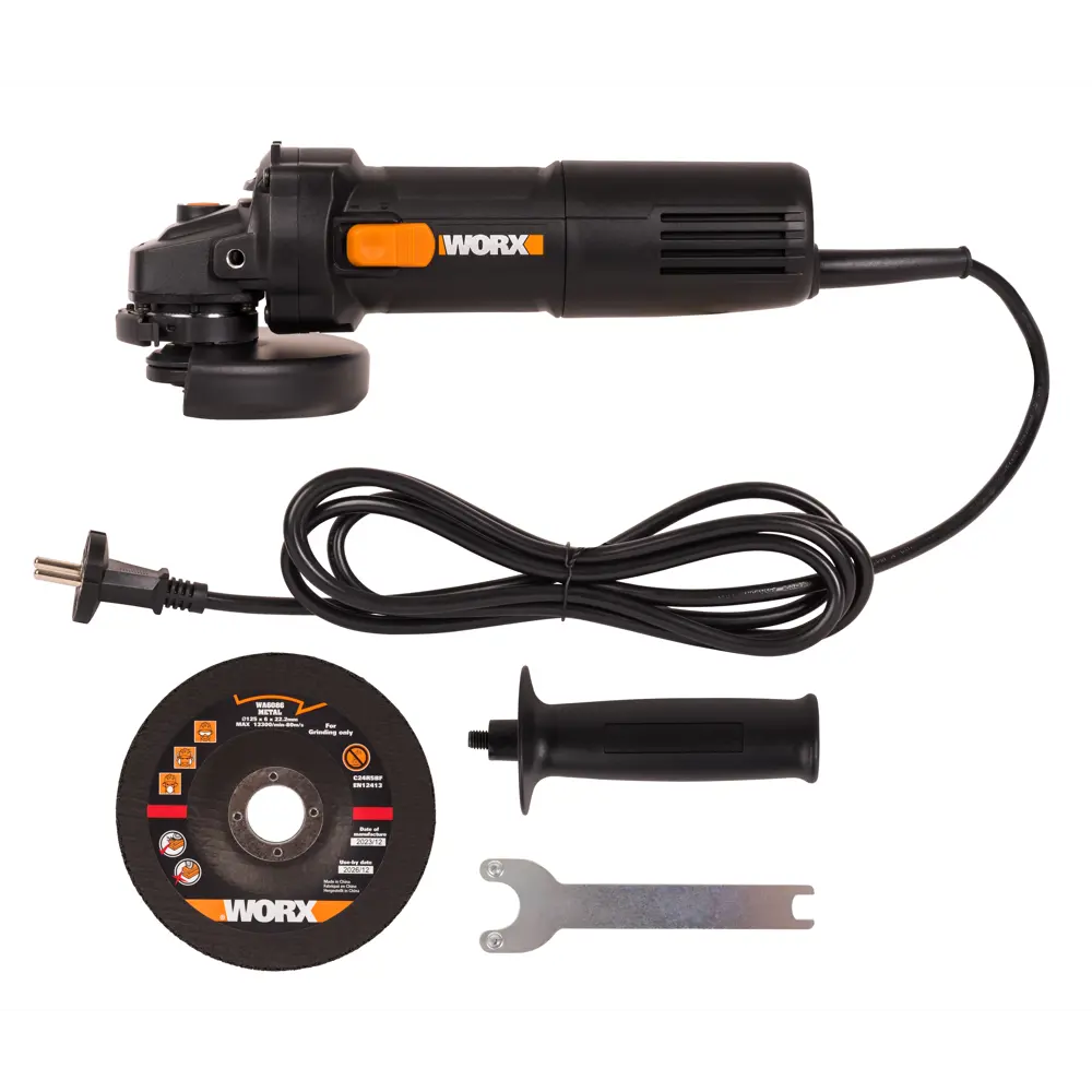 Углошлифовальная машина WORX WT709 900Вт с диском 125мм 89352763 STLM-0846294 - Вид №8