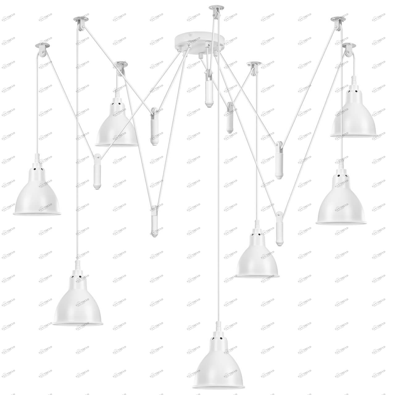 Подвесная люстра Lightstar Acrobata 761076 LIGHTSTAR ДИЗАЙНЕРСКИЕ, ACROBATA 137959 Белый 