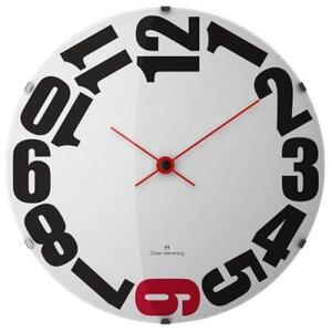 Настенные часы Vitri, Ø50 см, белые, W500DG20WR