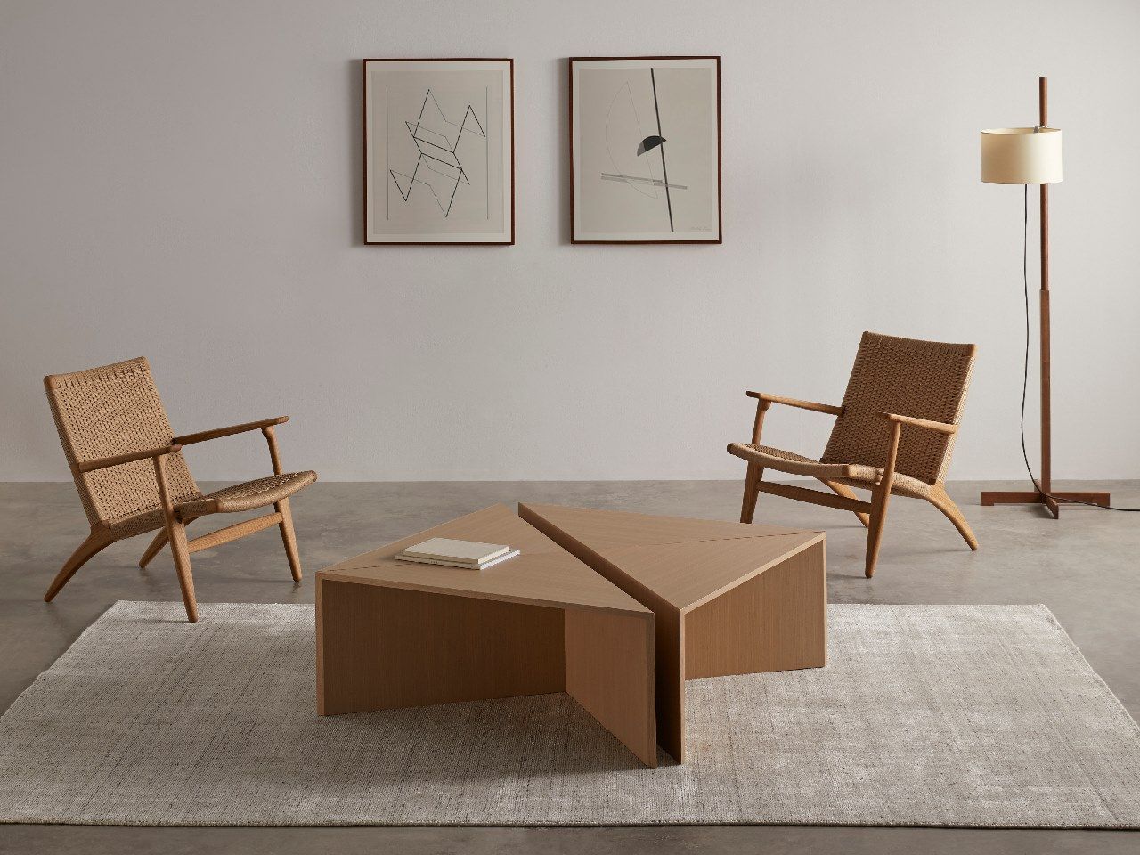 Треугольный журнальный столик Kendo Mobiliario PORCIONES ARCH-00059883 - Вид №3