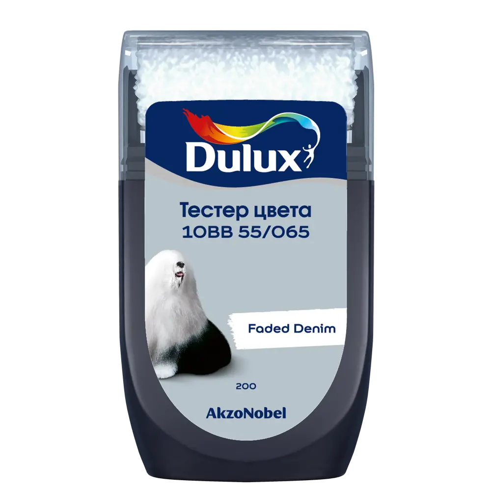 Тестер краски для стен Dulux 10BB 55/065 Faded Denim 30 мл STLM-2190999 - Вид №1