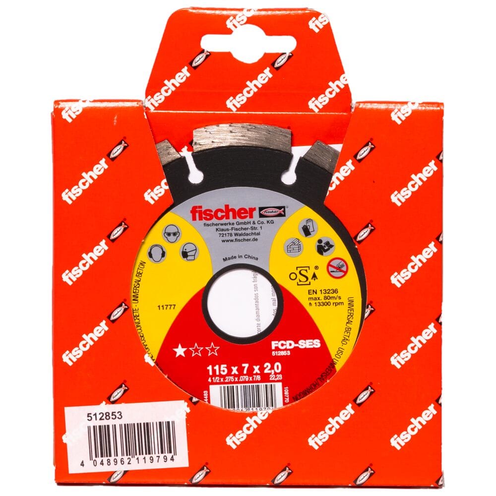 Алмазный отрезной диск FISCHER FCD-SES ARCH-00150042 - Вид №4