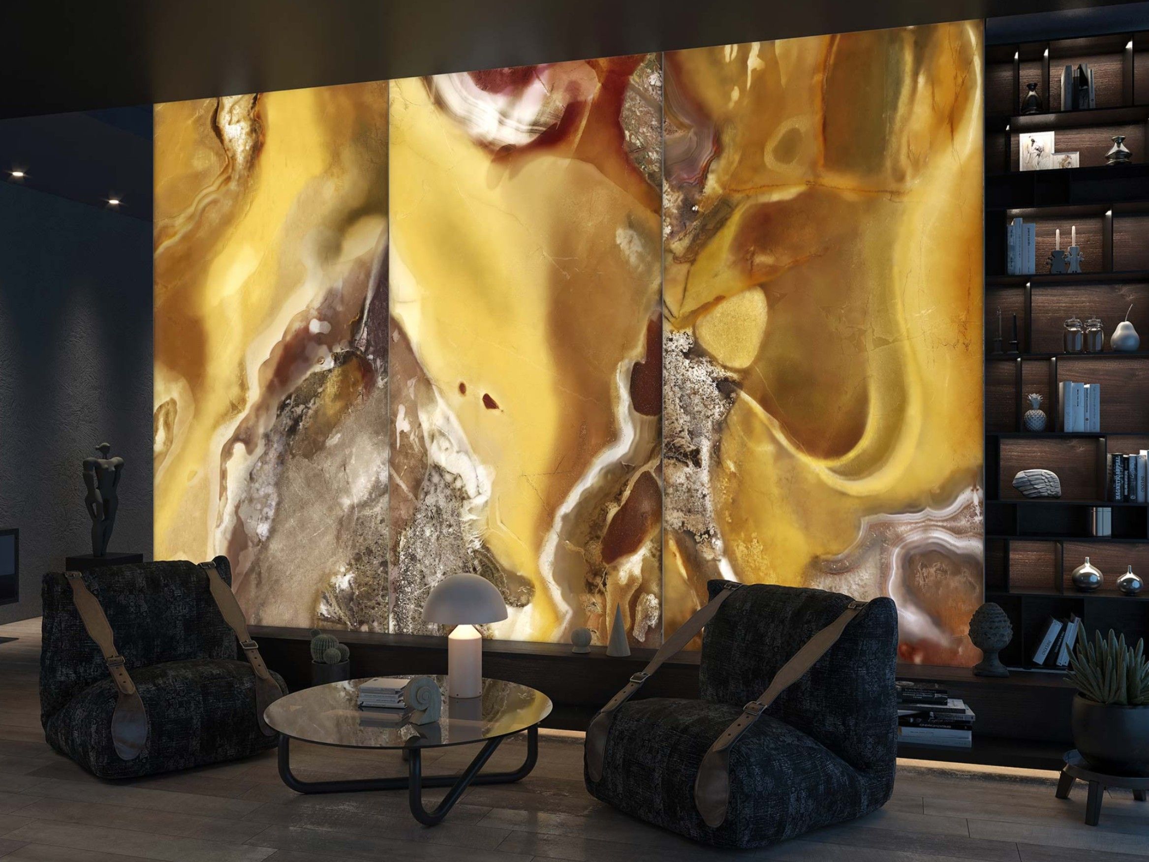 Декоративная панель из алюминия, стекла или ПММА Tecnografica минералы ARCH-00079920