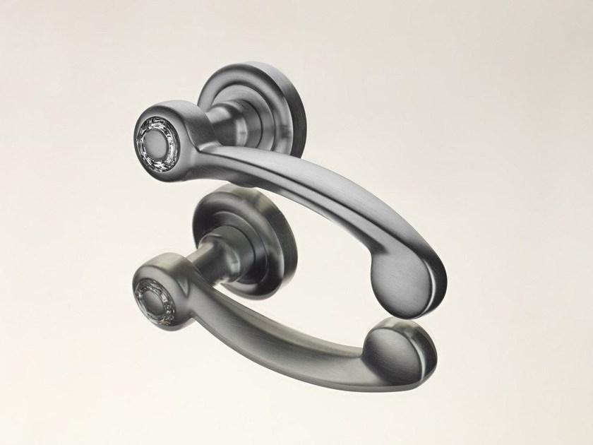 LINEA CALI' Ручка из хромированной латуни с кристаллами swarovski® на розе с замком Cosmic sun-id-1360515 - Вид №2