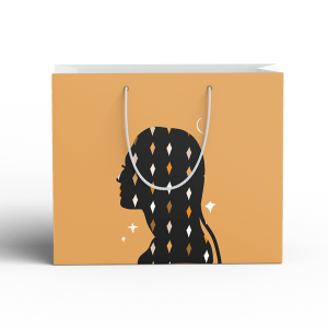 86578774 Пакет подарочный 20x15 см цвет бежевый STLM-0070211 СИМФОНИЯ