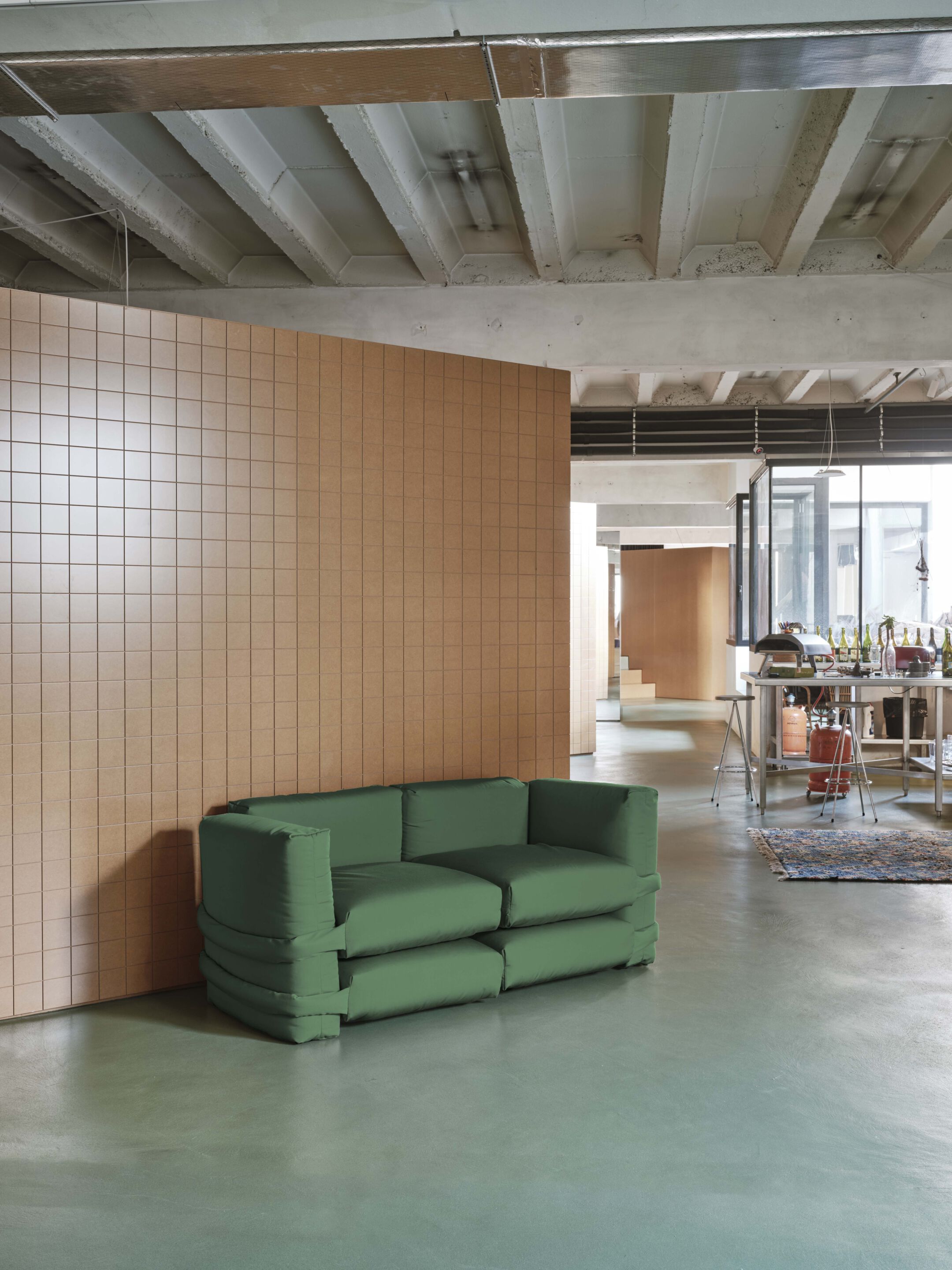 Модульный тканевый диван BD Barcelona PILLOW CANVAS ARCH-00079215 - Вид №32