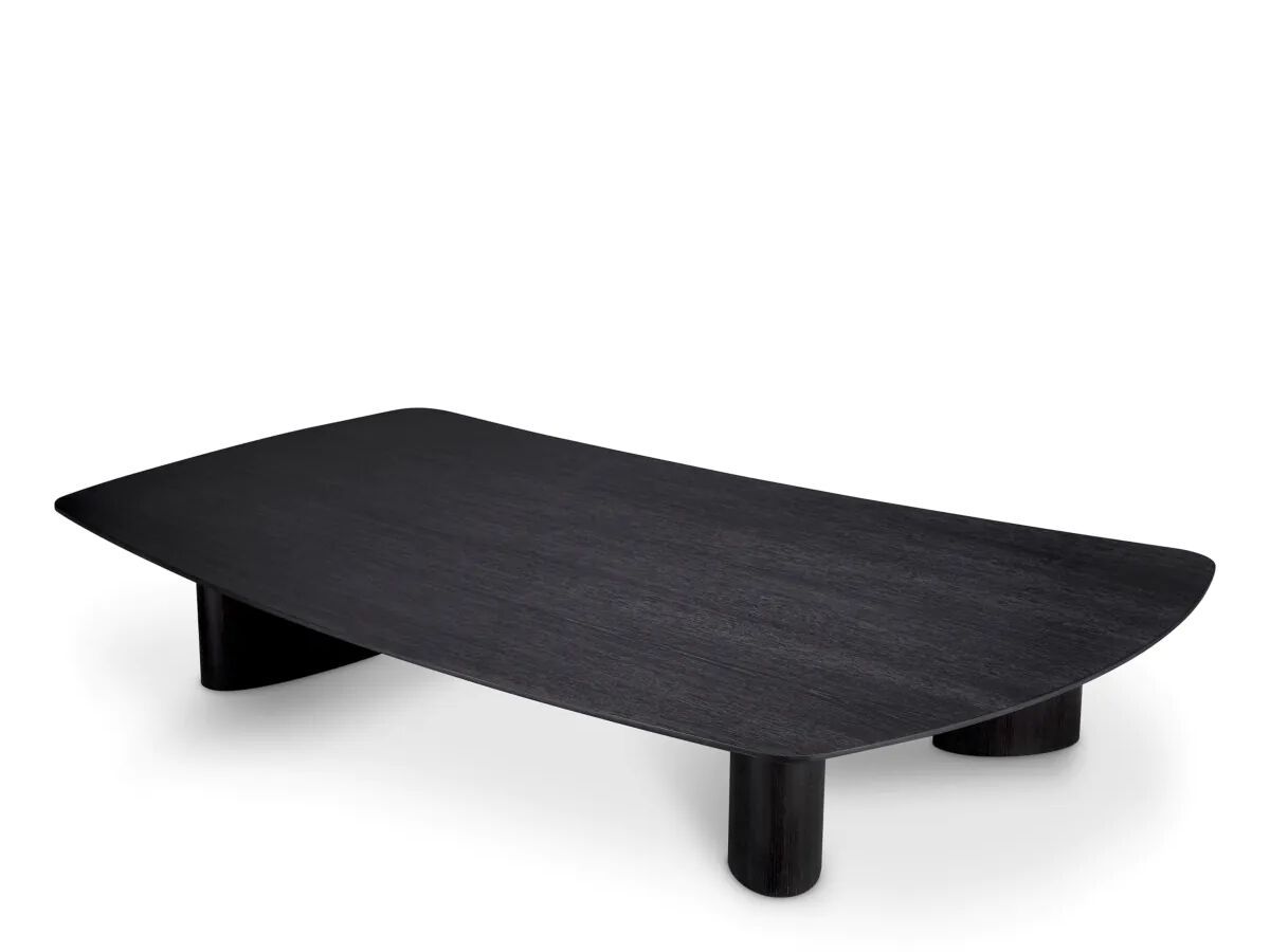 Низкий прямоугольный деревянный журнальный столик Eichholtz Bergman ARCH-00103482 - Вид №1