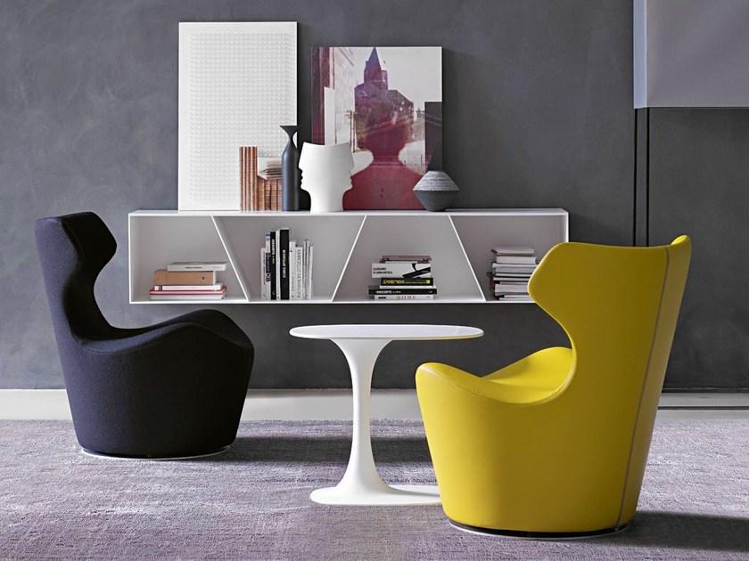 B&B Italia Вращающееся кресло из ткани Papilio Ppa - Вид №3